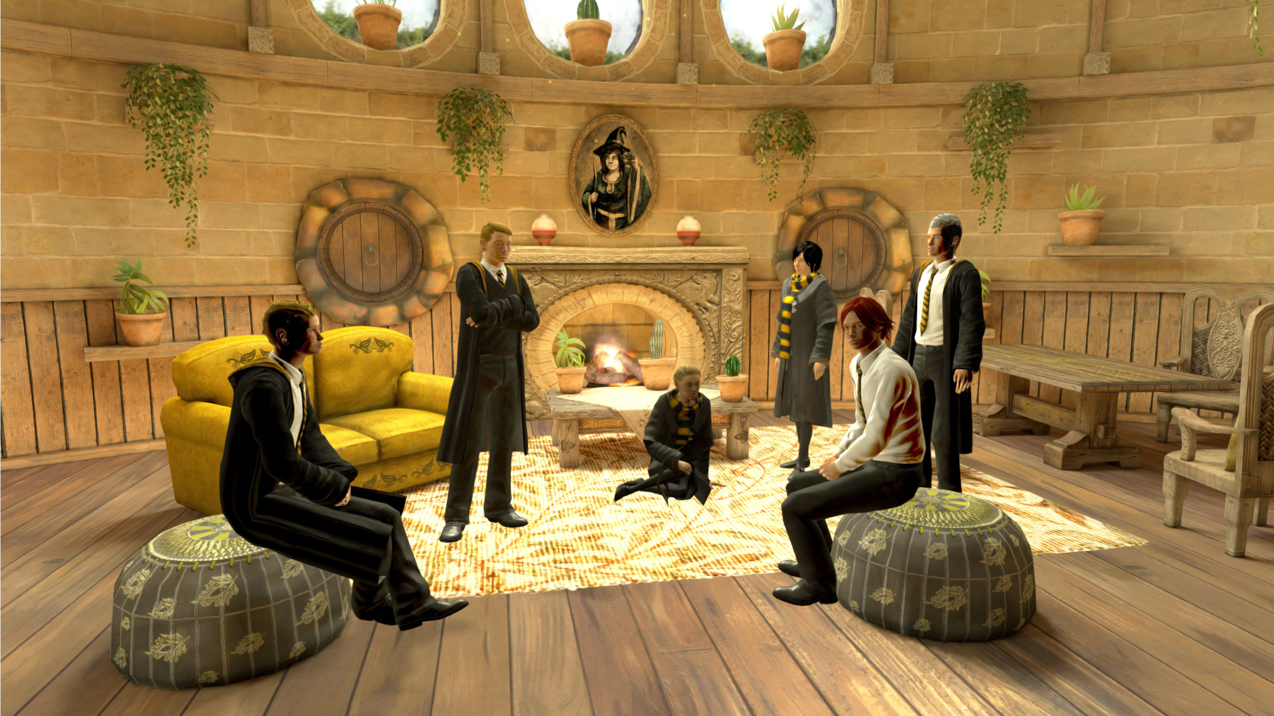 Hufflepuff Common Room From Playstation S Pottermore Arte