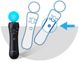 PlayStation®Move motion controller PlayStation®Move motion controller